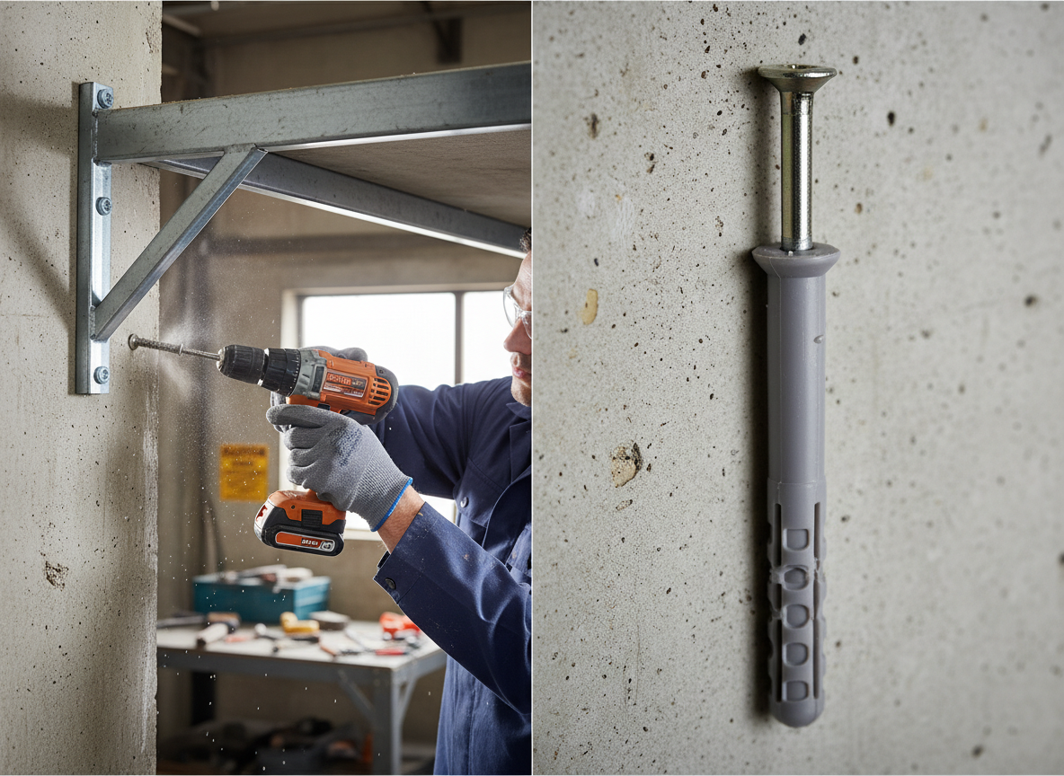 Premium Durable Fixing with Zinc Coating - 87mm Length and 60mm Plastic Plug for Reliable Applications