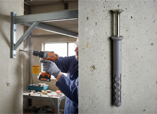 Premium Durable Fixing with Zinc Coating - 87mm Length and 60mm Plastic Plug for Reliable Applications