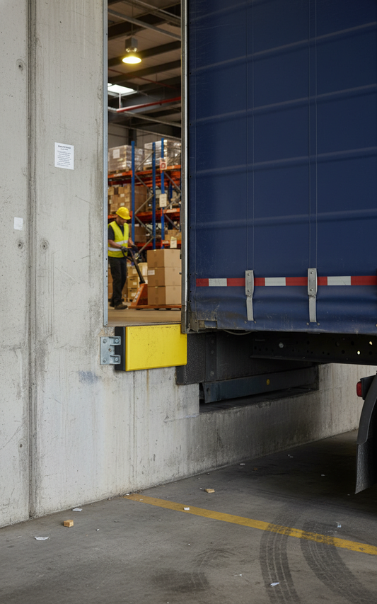 Premium Heavy Duty Nylon Dock Bumper 750 x 265 x 125mm - Durable Impact Protection for Loading Docks