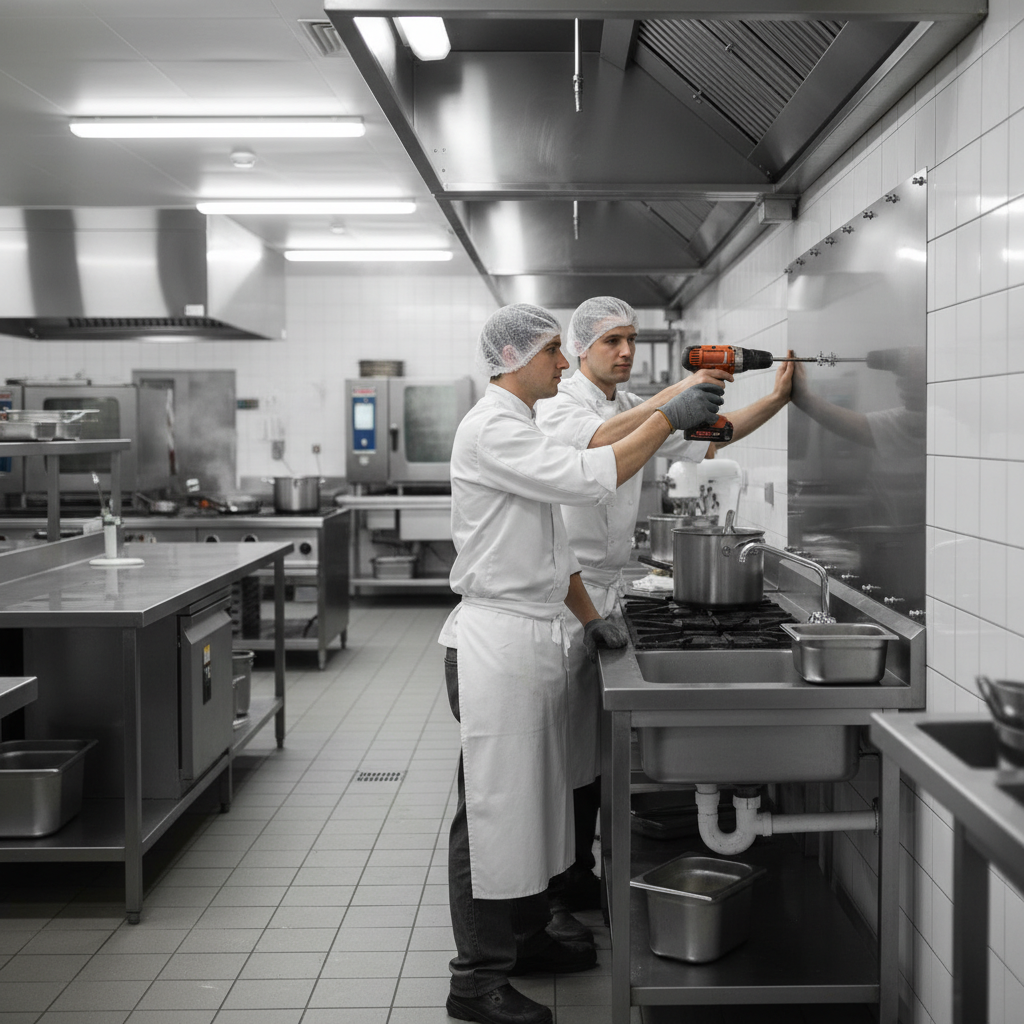 Premium Dull Polished Stainless Steel Sheet 2500mm x 1250mm x 3mm - High Corrosion Resistance and Easy to Clean Surface