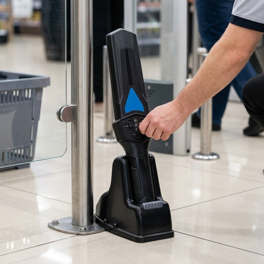 6.5-inch Rechargeable Metal Detector Wand with Adjustable Sensitivity (view 2)