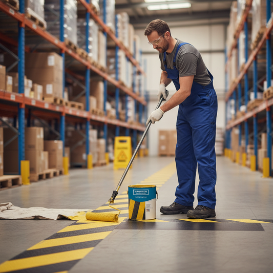 Premium Heavy Duty Anti-Slip Step & Floor Paint - Durable 3 in 1 Primer Sealer for Enhanced Safety and Longevity