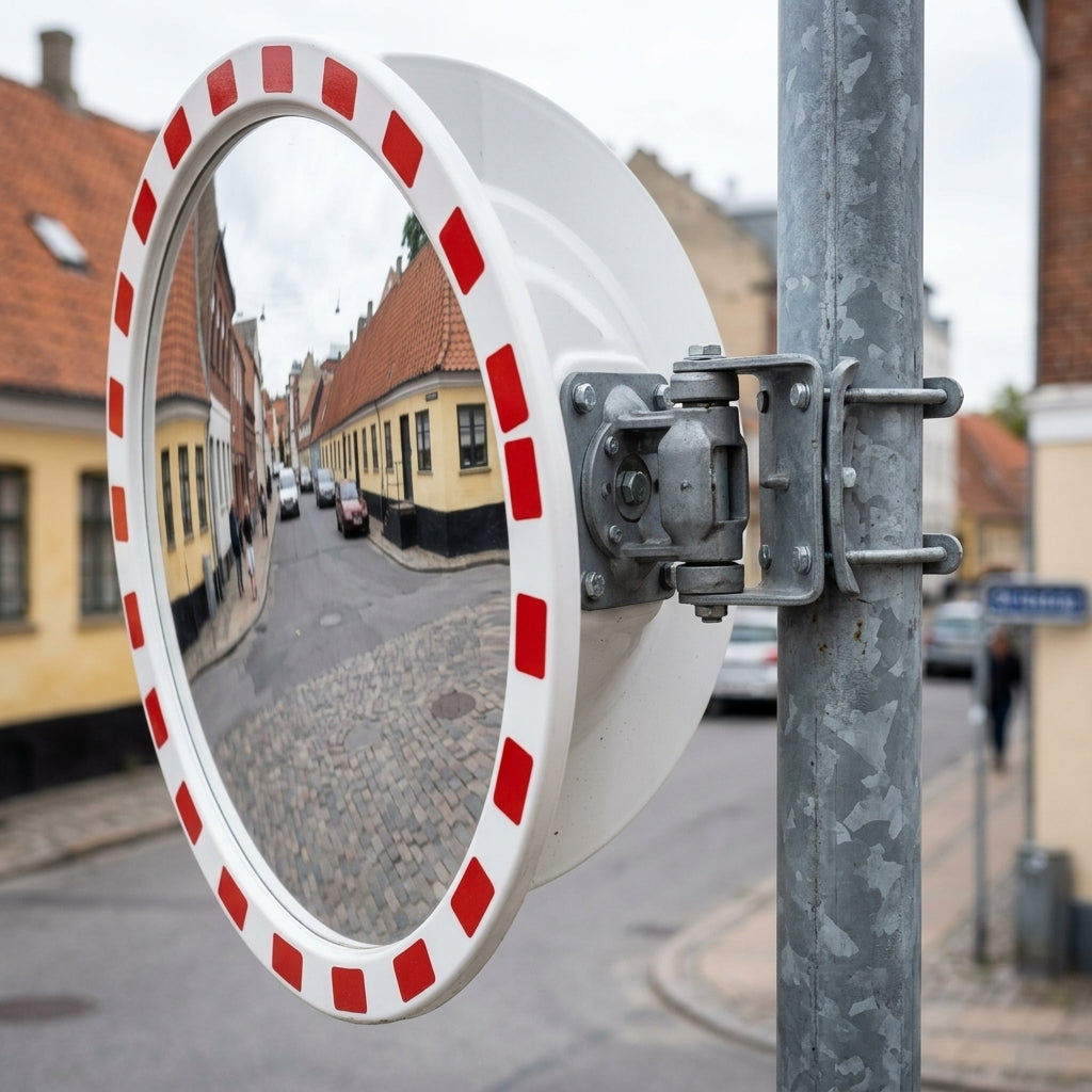 600mm & 800mm Round Traffic Mirror Acrylic (view 2)