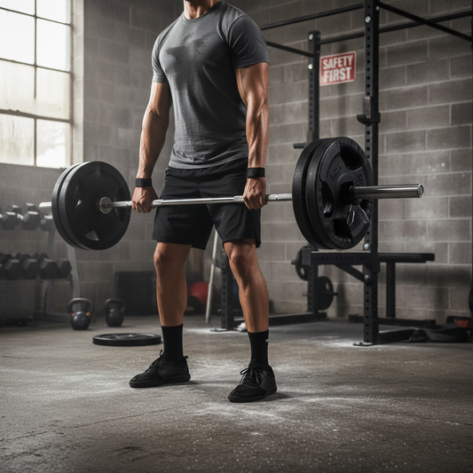 Premium Heavy Duty Tri Grip Olympic Weight Plates with Rubber Coating for Durability and Noise Reduction
