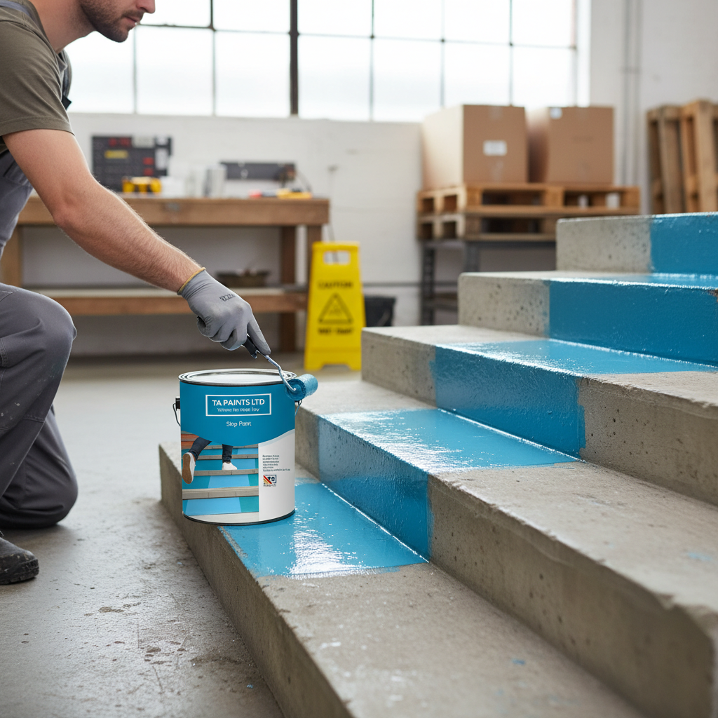 Premium Step Paint for Wood, Metal, Concrete, Stone, and Brick - Durable Polyurethane Enamel for Indoor and Outdoor Use