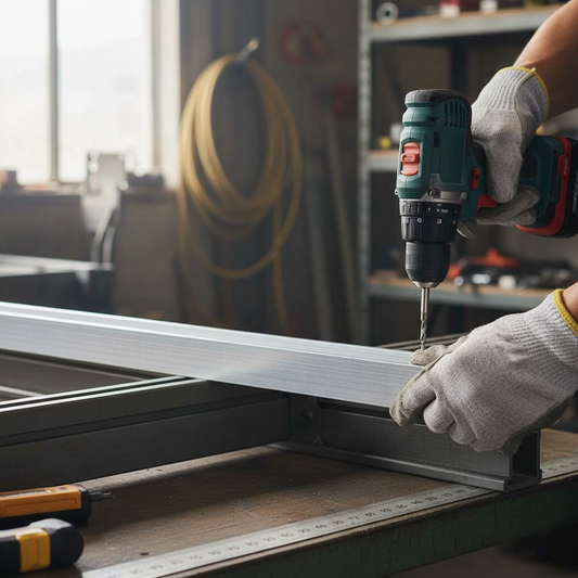 Premium Structural Aluminium Channel 63.5mm x 31.7mm x 4.8mm - High-Strength 6082 T6 Alloy for Bridges, Trusses, and Cranes