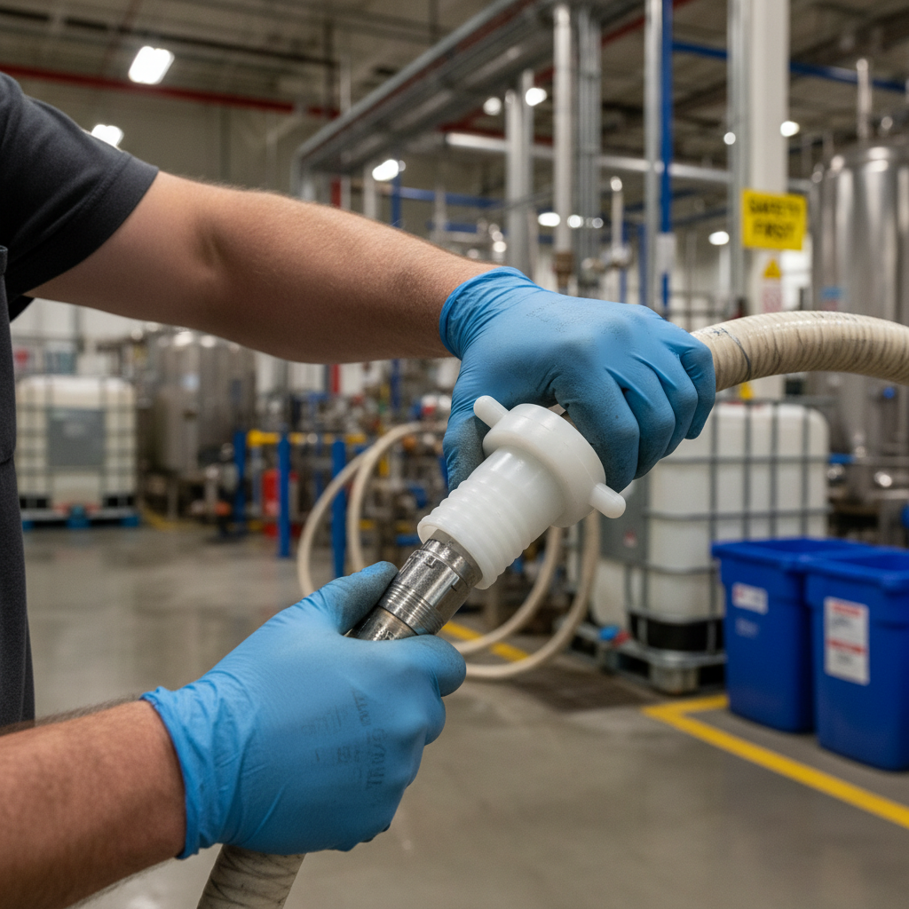 Premium Polypropylene Lug Couplings with Female URT Cap & Liner for Low Pressure Delivery and Suction Applications