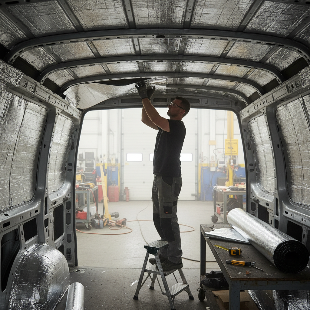 Premium 6mm Thermo Liner Roll - 10m² High-Performance Insulation for Vans and Campers