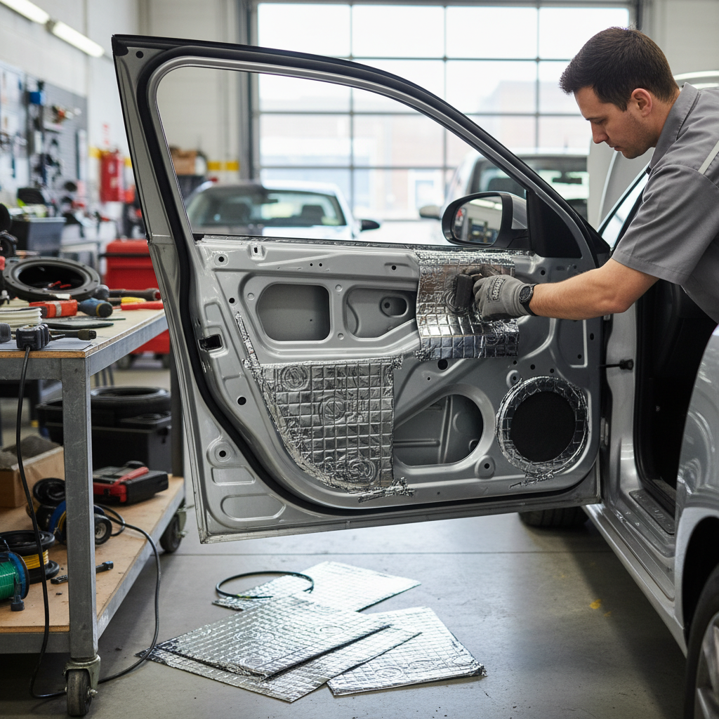 Premium 4mm Damping Mat - 23 Sheet Pack for Noise and Vibration Reduction in Vehicles