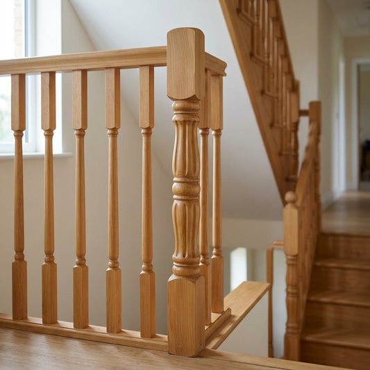 210mm Newel Post – Pine or Oak