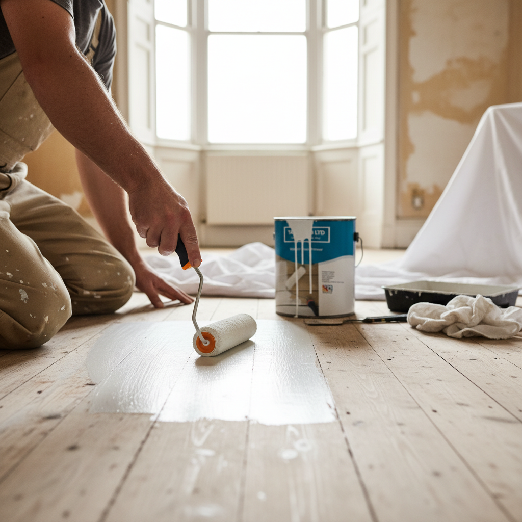 Premium High-Performance Wood Floor Primer Undercoat - White Spirit-Based for Enhanced Adhesion and Protection
