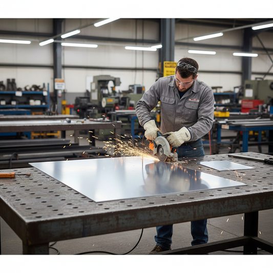 Premium 2500mm x 1250mm x 1.2mm Heavy Duty Aluminium Sheet - Grade 1050 with Excellent Corrosion Resistance and High Ductility