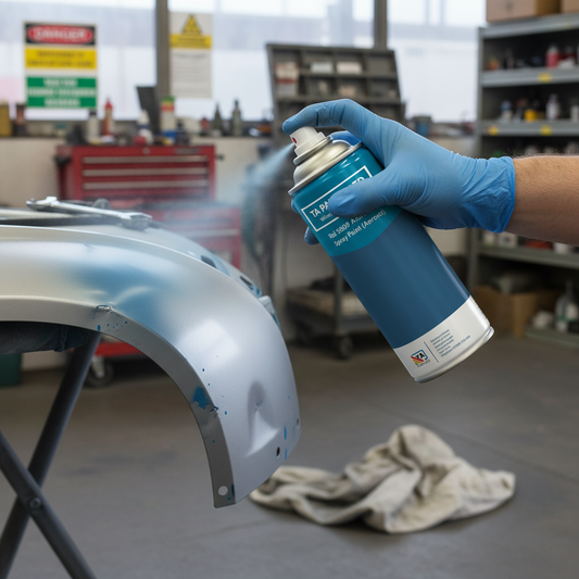 Premium Quick Drying Enamel Aerosol Spray Paint 400ml - UV & Weather Resistant with High Opacity Formula