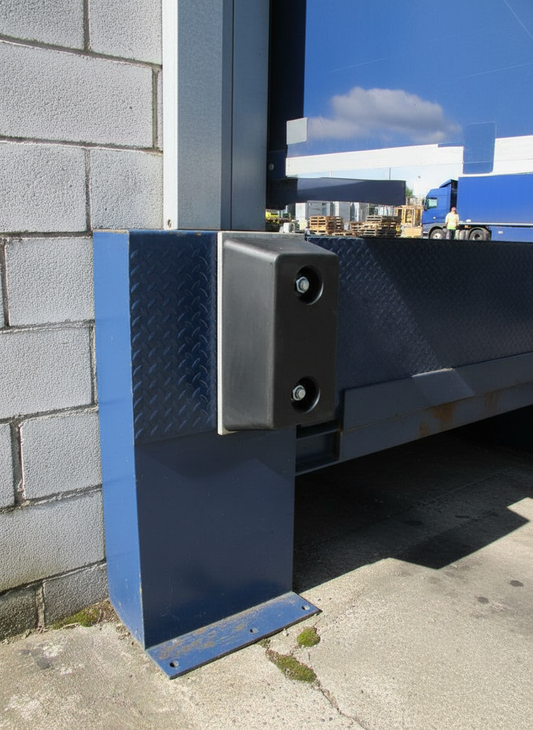 Premium Extended Rubber Dock Bumper 448 x 250 x 153 mm for Enhanced Loading Dock Protection
