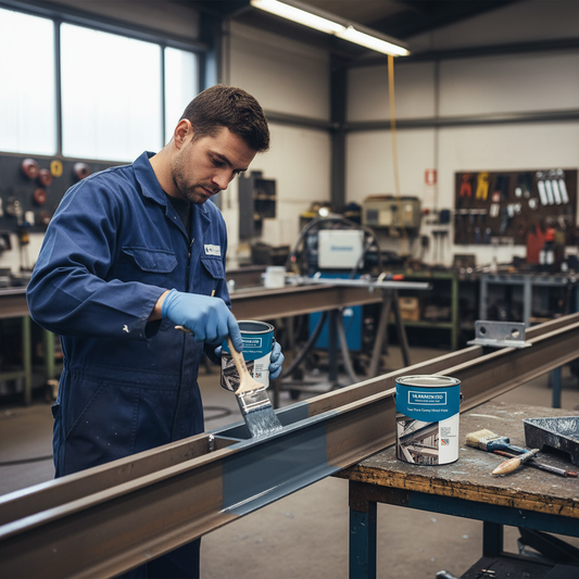 High-Performance Two-Pack Epoxy Metal Paint for Durable Protection on Primed Metal Surfaces