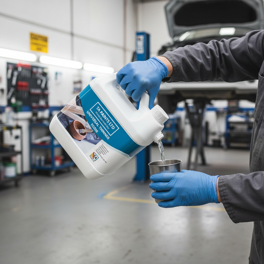Professional Two Pack Epoxy Thinners - High-Performance Solvent for Paint Viscosity Adjustment and Tool Cleaning