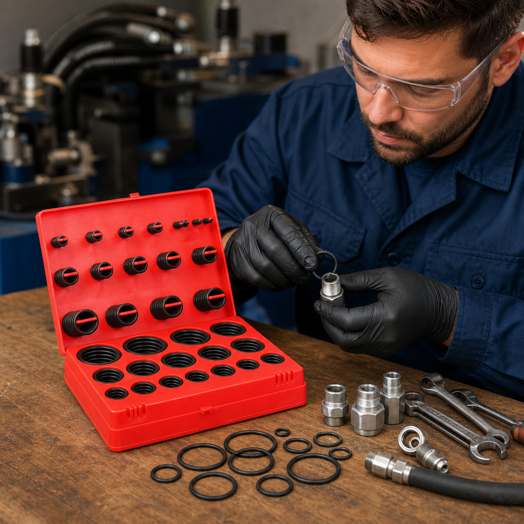 High-Quality Rubber O-Ring Kits for Various Applications (Pack of 400)