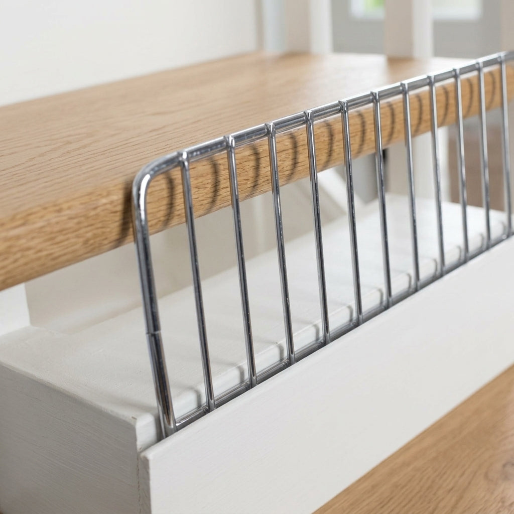 Shelf Front Wire Riser Chrome 665–1250mm (view 2)