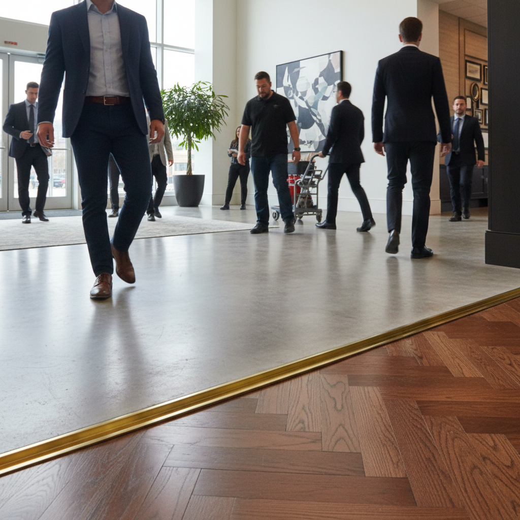 Premium Brushed Polished Brass Channel 25.4mm x 25.4mm x 3.2mm for Architectural and Commercial Use