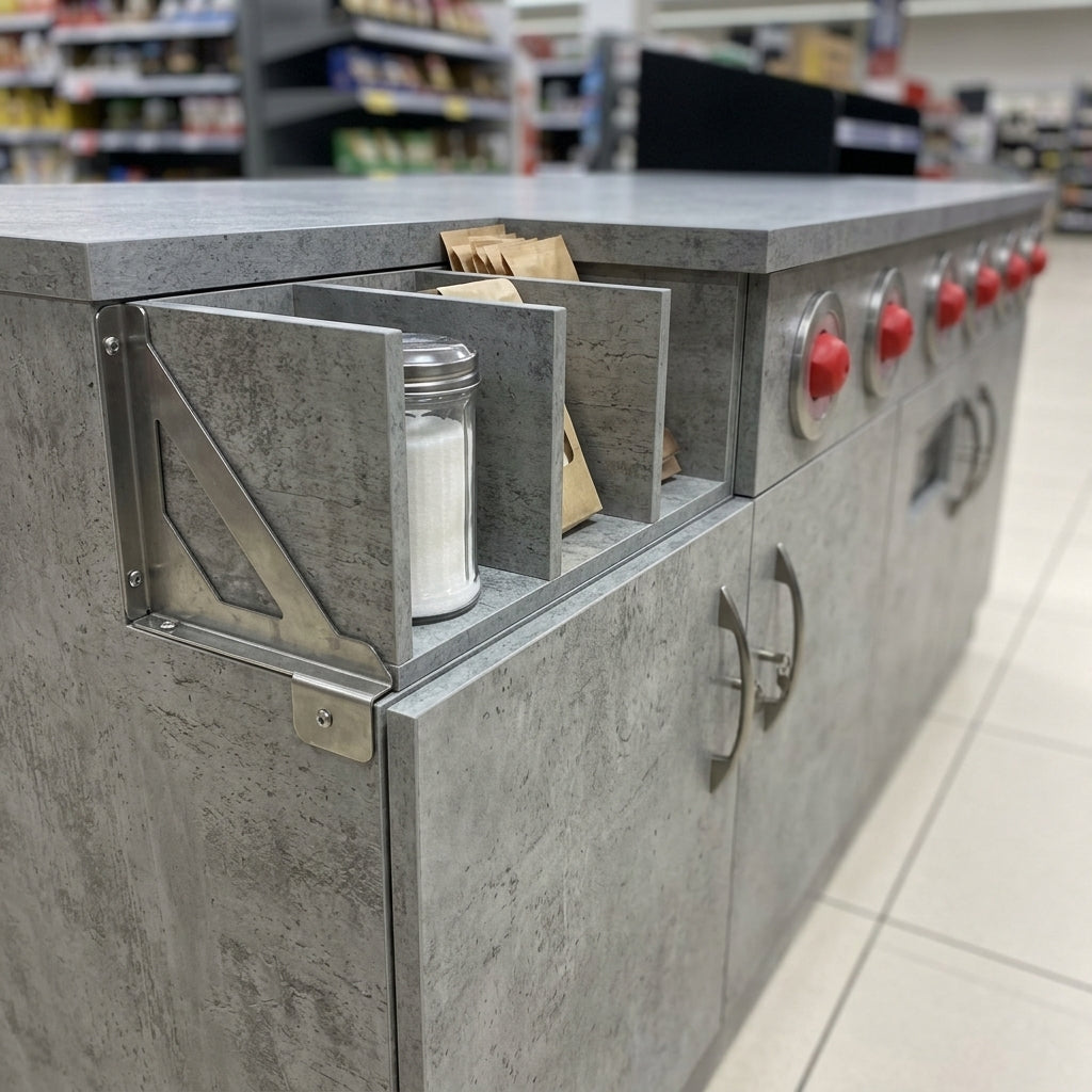 Coffee Station with Sugar Compartments – Multiple Sizes (view 2)