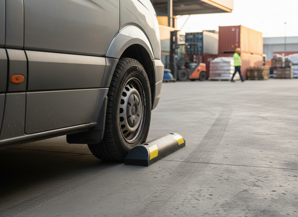 Premium Heavy Duty Kerb Protection Made from Tough Tyre Cord - 710 x 145 x 100mm with Secure Fixing Holes