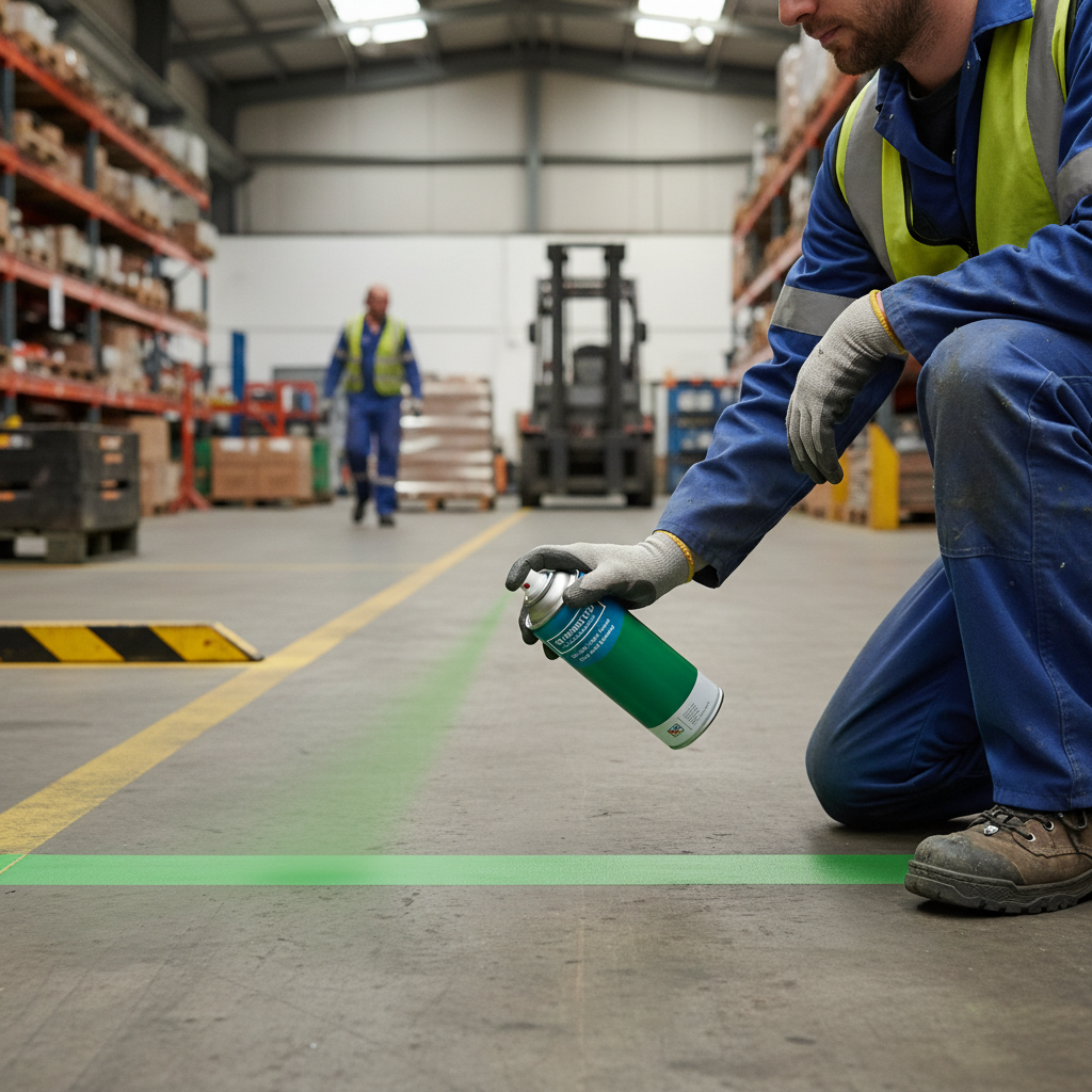 Premium Quick Drying Traffic Green Aerosol Spray Paint - 400ml, UV Resistant, High Opacity Finish