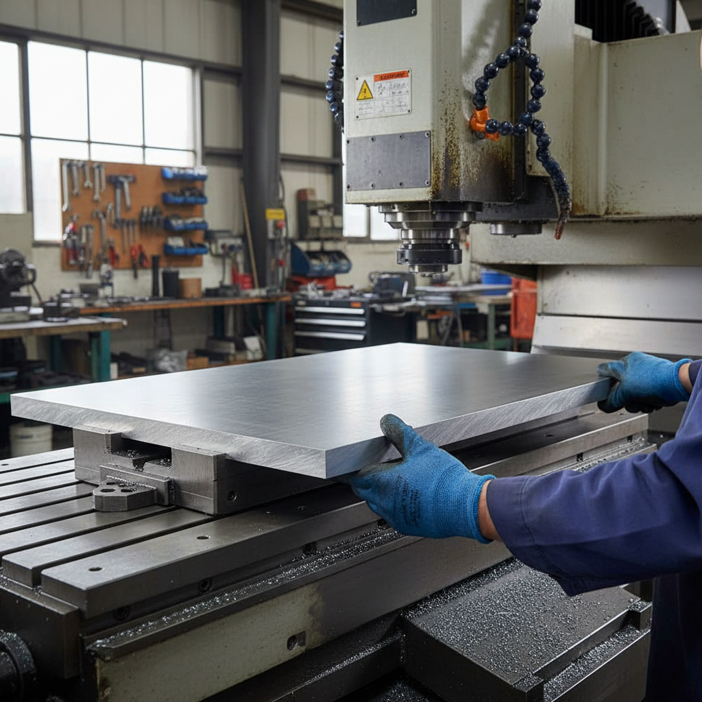 Premium 25mm Aluminium Cast Tooling Plate for CNC Machines and 3D Printers with High Precision and Machined Flatness
