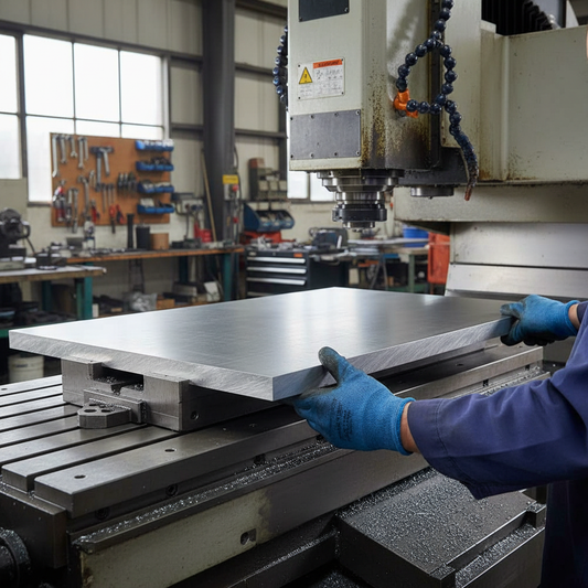Premium 25mm Aluminium Cast Tooling Plate for CNC Machines and 3D Printers with High Precision and Machined Flatness