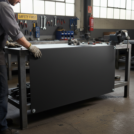 Heavy Duty 2000mm x 1000mm x 1mm Powder Coated Aluminium Sheet with High Corrosion Resistance and Mechanical Properties