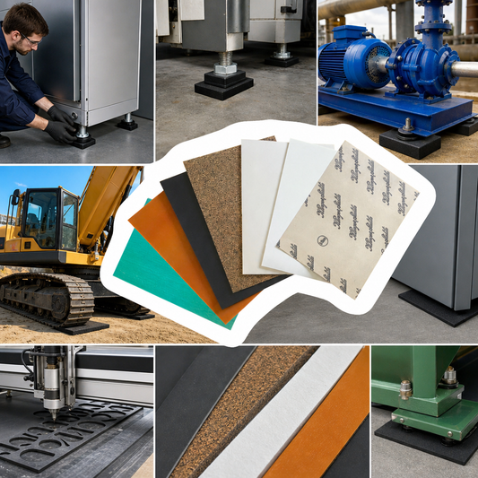 High-Quality Rubber Pads in Various Sizes for Versatile Applications