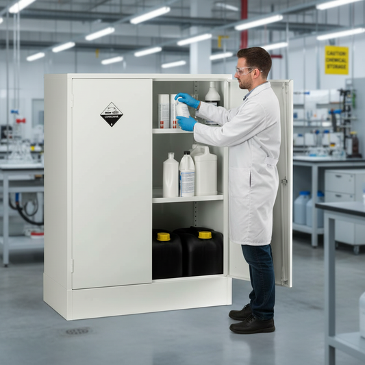 Acid & Alkali Cabinet - AAC48/36 ||L915mm x W457mm x H1219mm