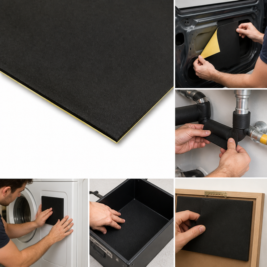 Self-Adhesive Neoprene/EPDM Rubber Sponge Sheet for Versatile Applications