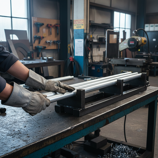 Premium 19mm x 3.2mm Aluminium Round Tube - High-Strength Alloy 6082 T6 for Structural Applications