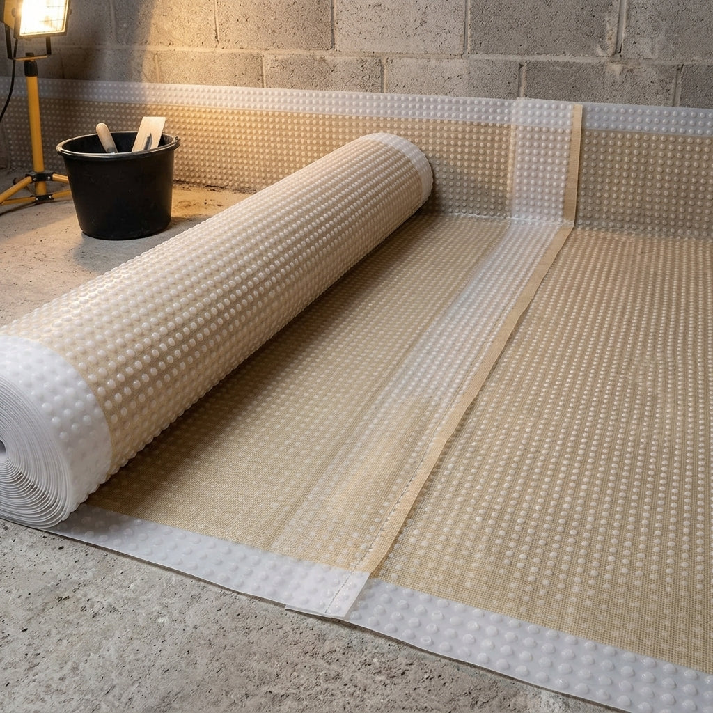 1.2m x 20m Damp Proof Mesh Membrane - 3mm Thickness