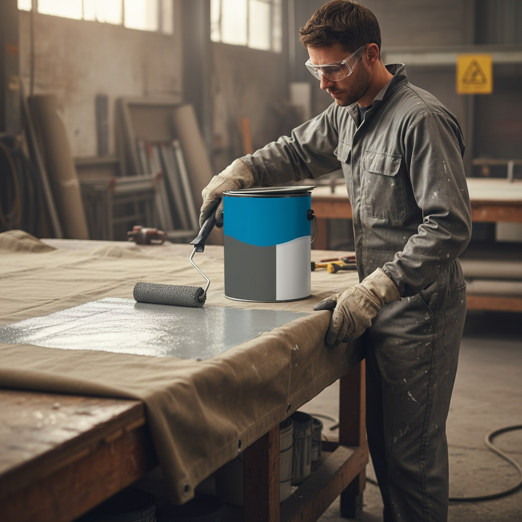 Premium High-Performance Tarpaulin Grey Paint - Durable Universal PU Enamel for Indoor and Outdoor Applications