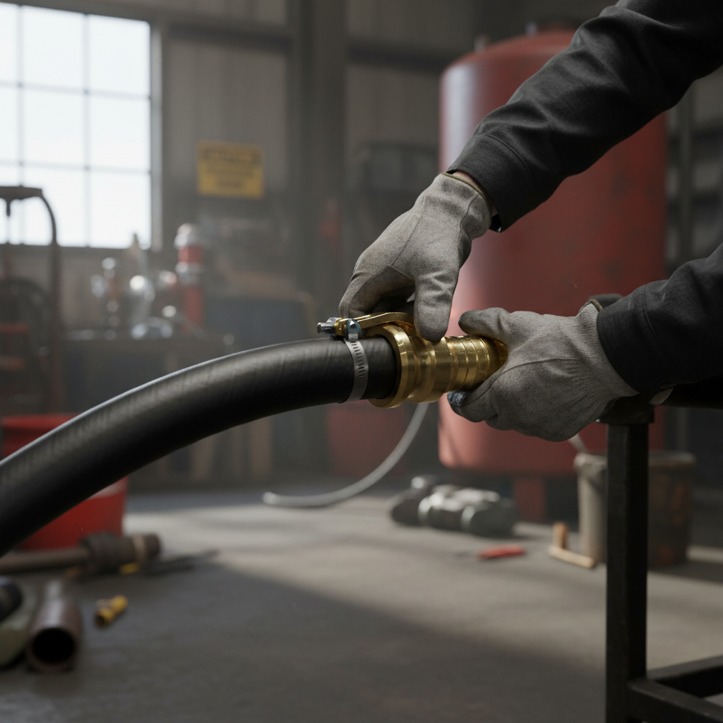 Premium Heavy Duty Multi Serrated Hosetail Camlock Coupling for Secure Fluid Connections