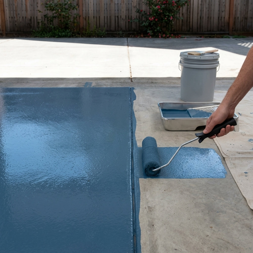 Concrete Floor Paint 1-Pack Easy Application