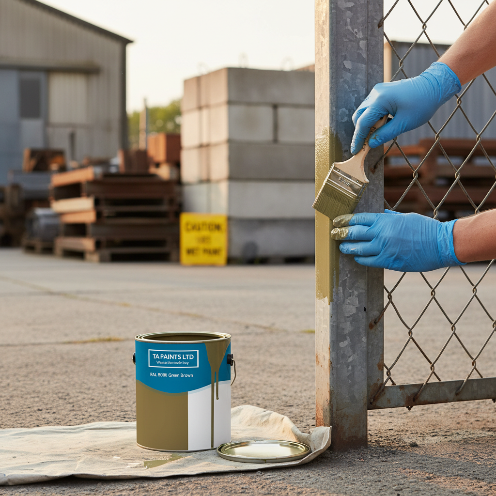 Premium Universal PU Enamel Green Brown Paint for Indoor and Outdoor Use - Quick-Drying and Durable Finish