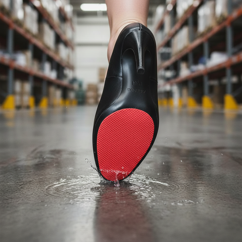 Premium Non-Slip Shoe Grip Pads - 6 Pairs for Enhanced Traction and Safety in All Weather Conditions