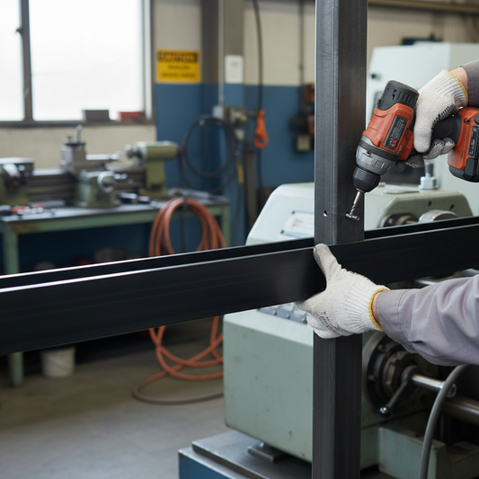 Premium 50mm x 50mm x 5mm Powder Coated Aluminium Channel - High Strength 6082 T6 Alloy for Structural Applications