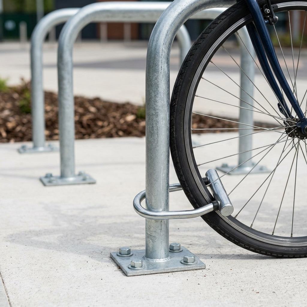 800mm x 750mm Sheffield Cycle Stand Galvanised (view 2)