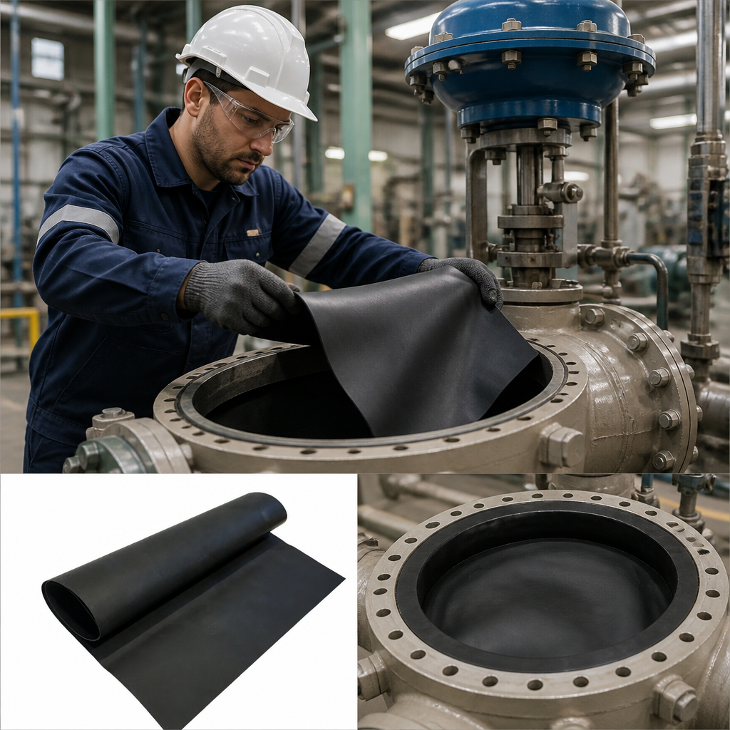 Nitrile Nylon Insertion Diaphragm Sheeting for Industrial Applications