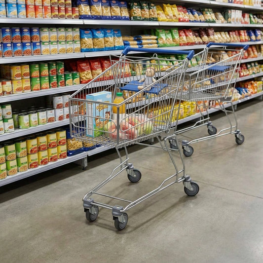 80L child seat shopping trolley