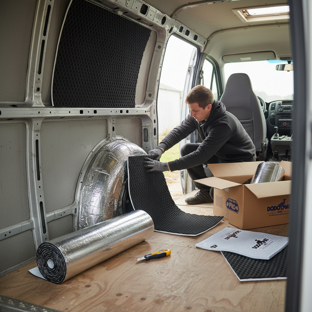 Premium Campervan Sound Deadening and Insulation Kit with High-Performance Materials for Enhanced Comfort and Noise Reduction