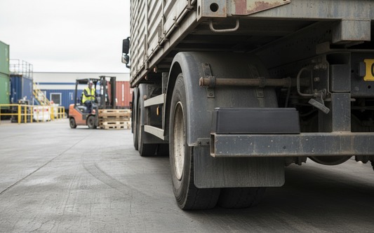 Premium Heavy Duty Rubber HGV Bumper for Light and Heavy Goods Vehicles - 360 x 110 x 115 mm