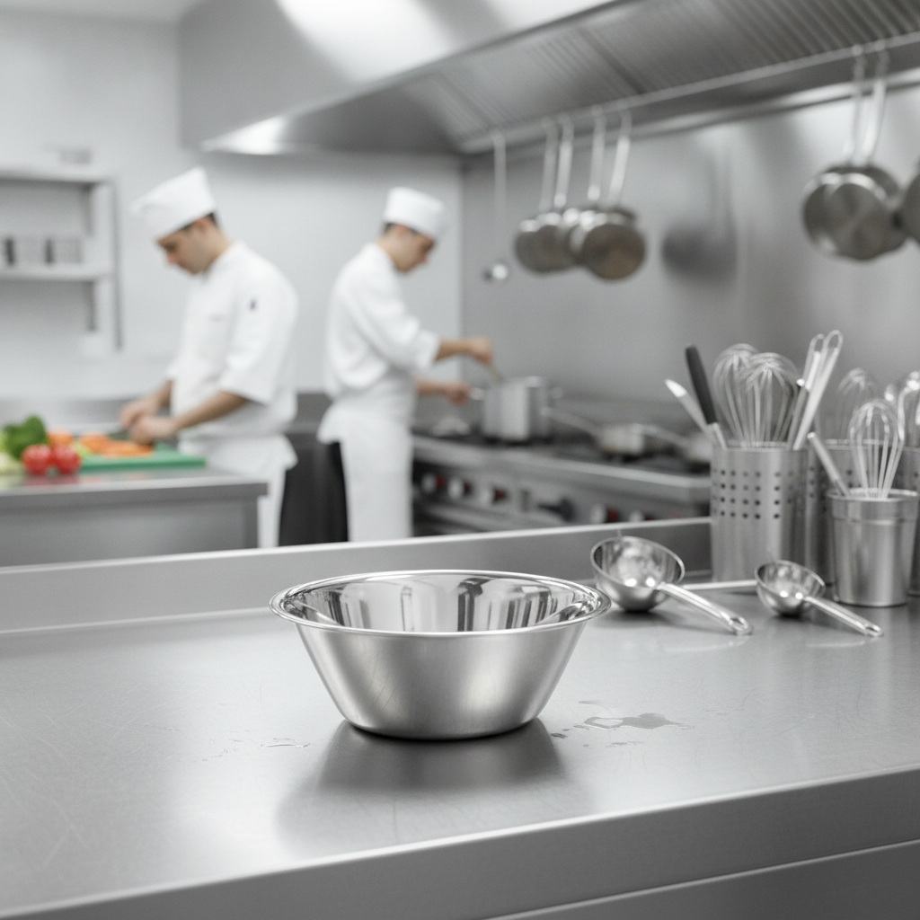 304 Stainless Steel General Purpose Bowl 0.5L for Professional Kitchens