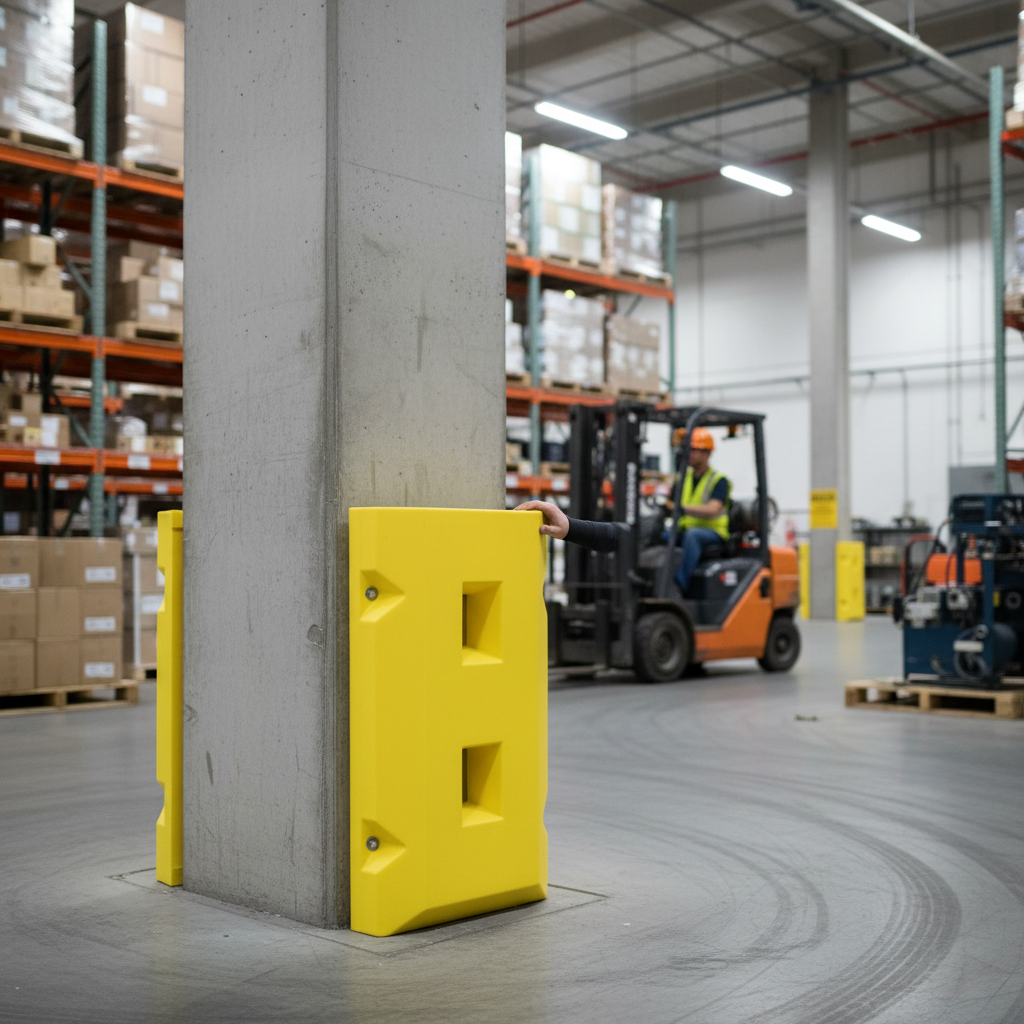 Column Protector - UBP4 ||L515 x W490 x H945mm