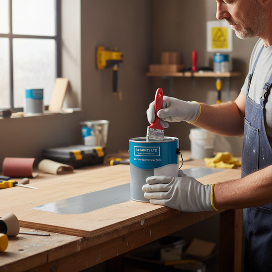 Premium Universal PU Enamel Squirrel Grey Paint - Versatile, Weather-Resistant, Quick-Drying Finish for Indoor and Outdoor Applications