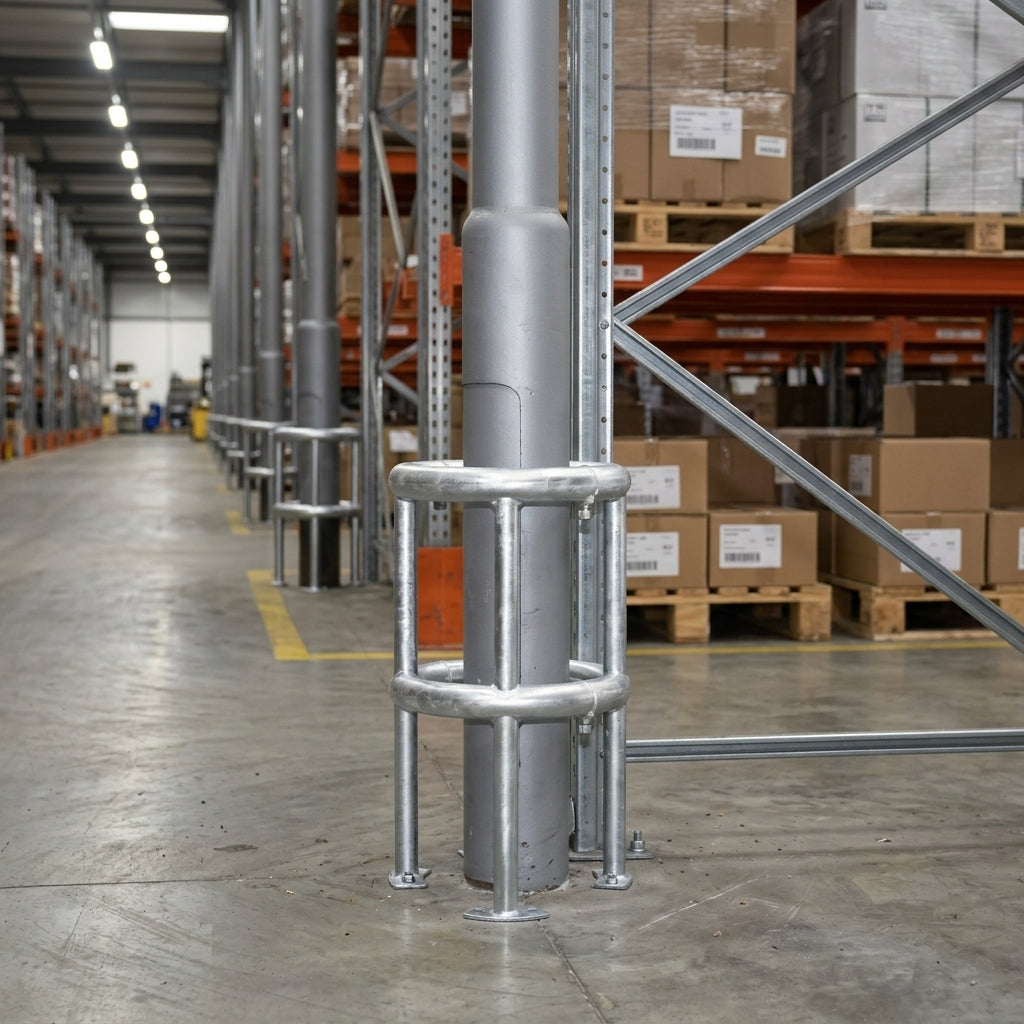 600mm Column Protector | 350mm Outer Diameter Steel Guard
