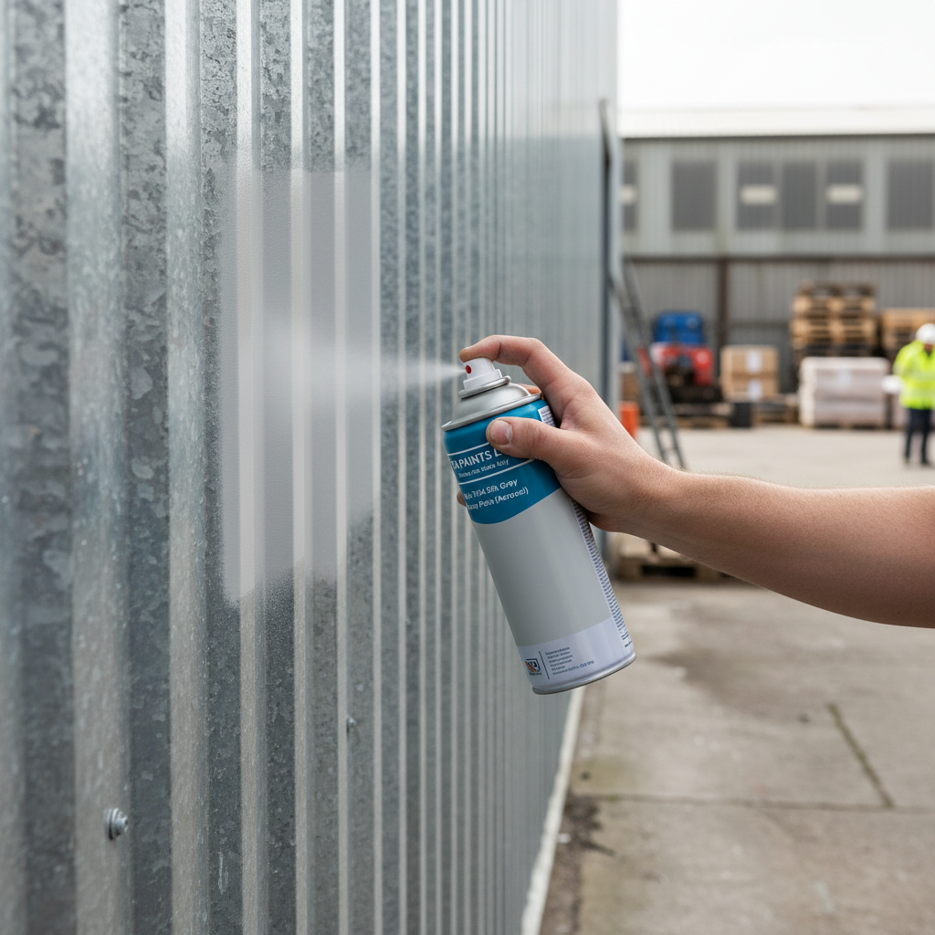 Premium Quick Drying Aerosol Spray Paint 400ml - U.V & Weather Resistant with High Opacity Formula for Durable Finish